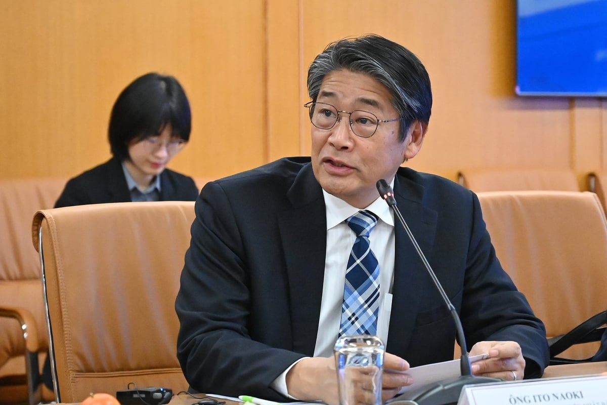 Đại sứ Nhật Bản tại Việt Nam Ito Naoki. Ảnh: Kiều Chi.